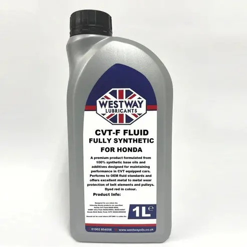 Honda CVT-F Automatic Transmission Fluid – Equivalent to Honda HMMF for CVT Vehicles