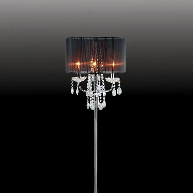 Jada Black Floor Lamp – Minimalist Standing Light