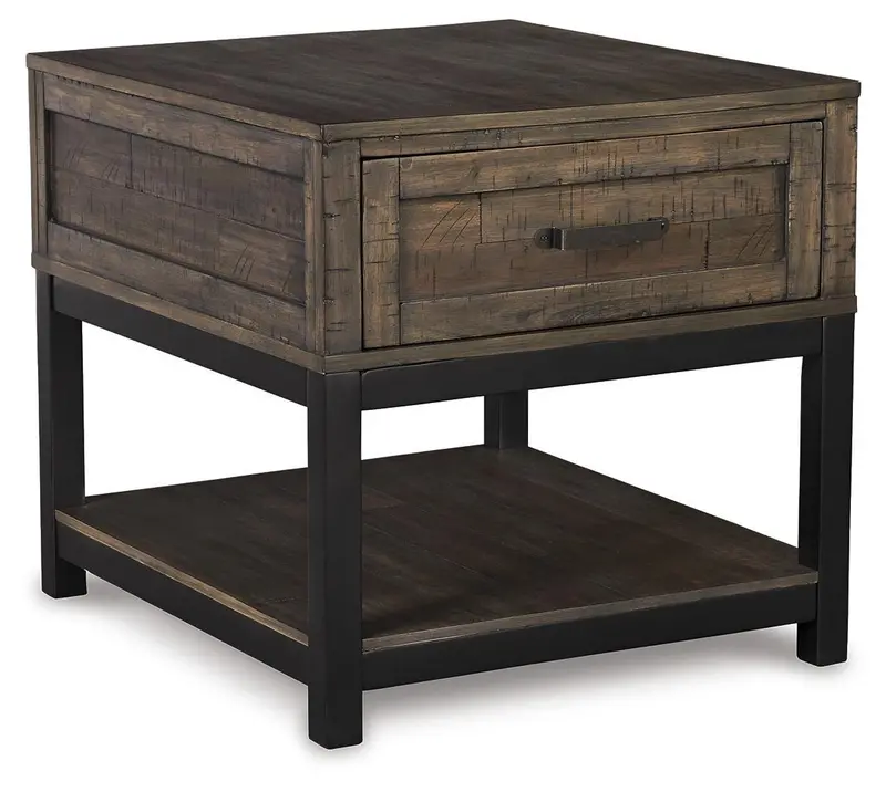 Johurst Compact End Table with Shelf