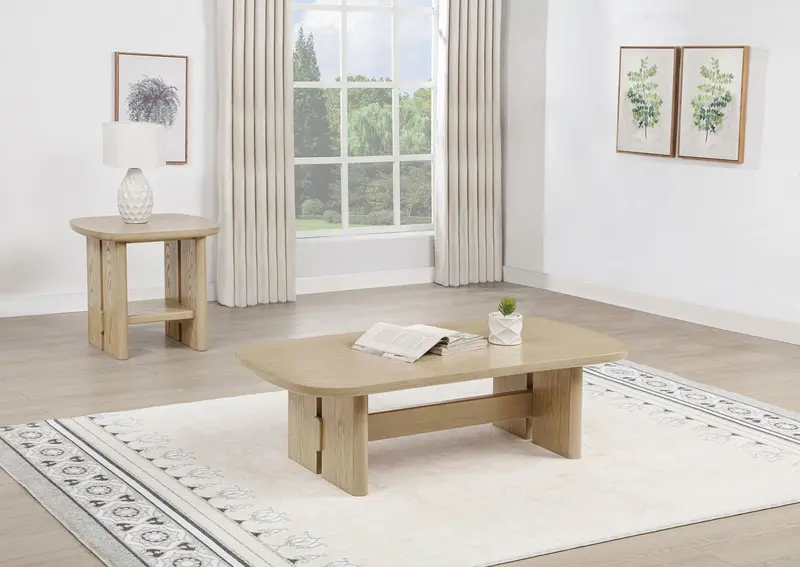 Kailani Modular Coffee Table Set with Nesting Design