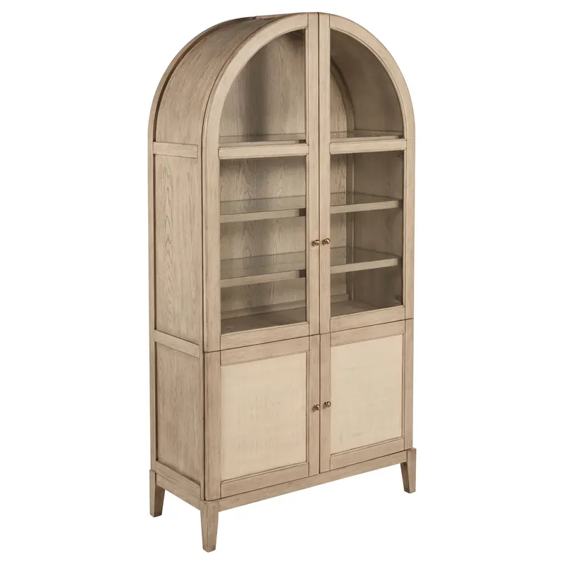 Kailani Open-and-Closed Display Cabinet