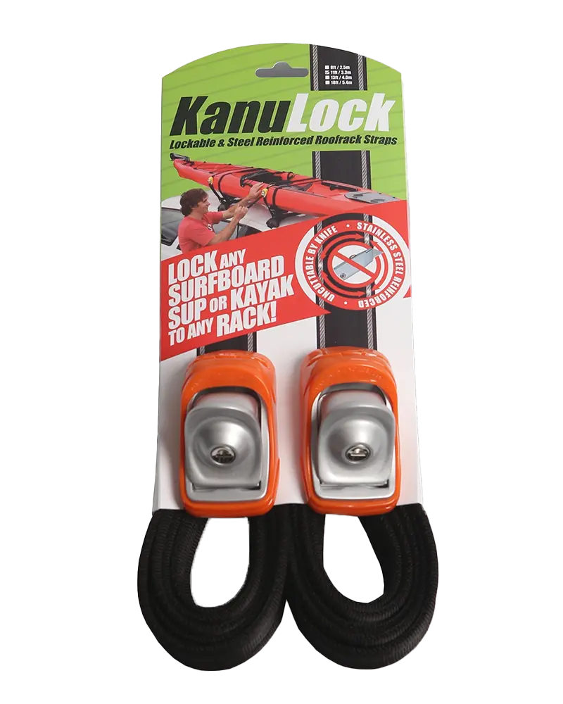 Kanulock 11′ Universal Board Strap – Assorted Colors