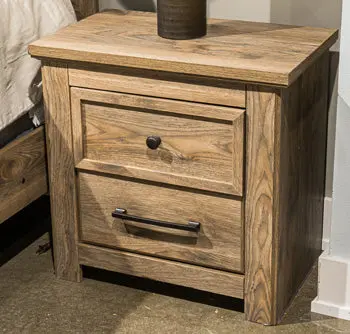 Keithland Rustic Nightstand – Reclaimed Wood Accent Table