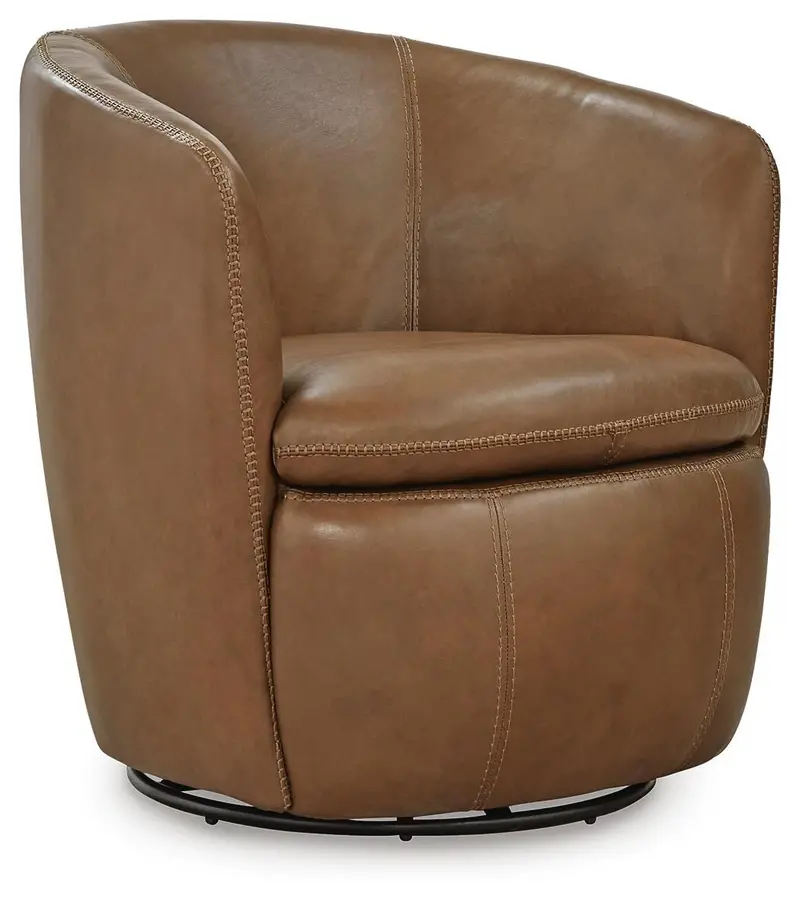 Kierreys Decorative Swivel Accent Chair – Fabric-Upholstered Statement Piece