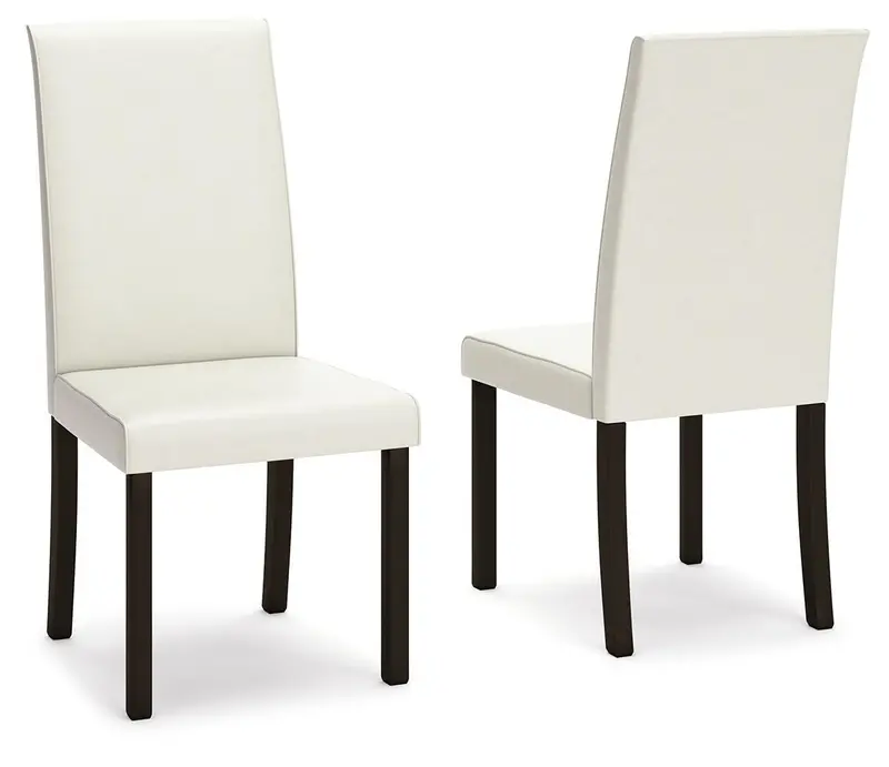 Kimonte Contemporary Dining Chair – Upholstered Seat & Sleek Legs