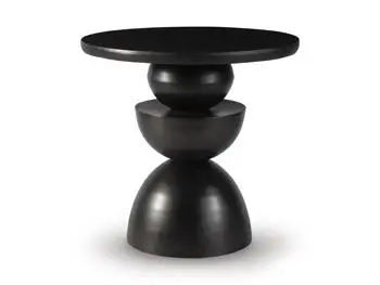 Kurtson Round Marble Accent Table
