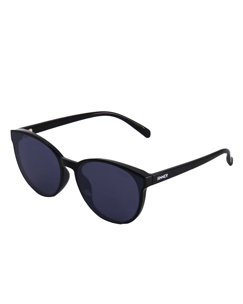 Kyoto Polarized Sunglasses – Glossy Black Frame with Smoke Lens