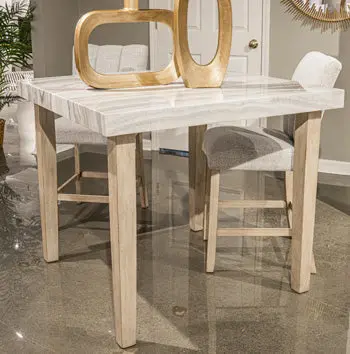 Larawyn Counter-Height Dining Table – Rustic Farmhouse Style