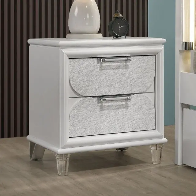 Lareina Slim Nightstand – Compact Bedside Unit