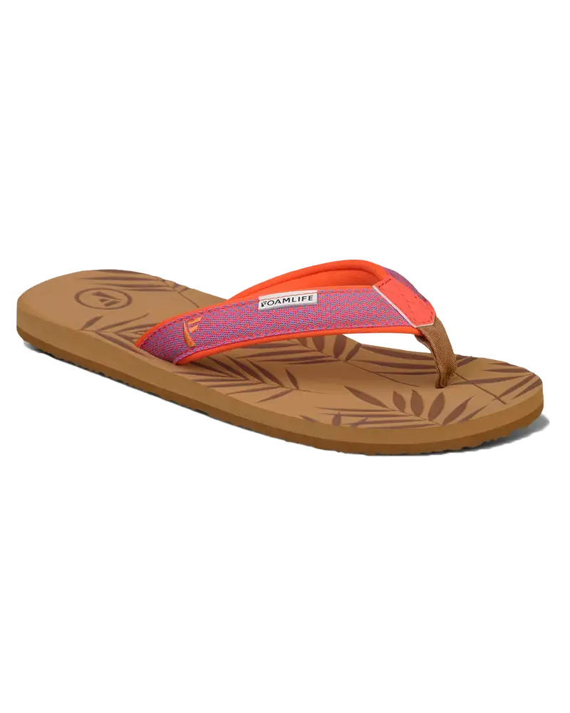 Latte Brown Harts Flip Flops