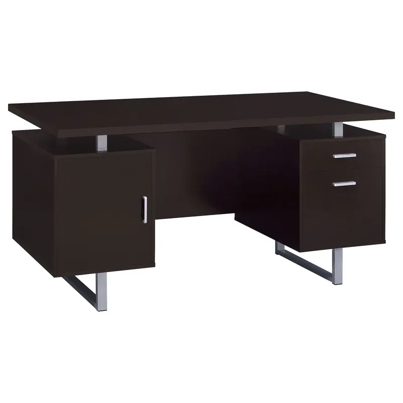 Lawtey Compact Computer Desk with Cable Management