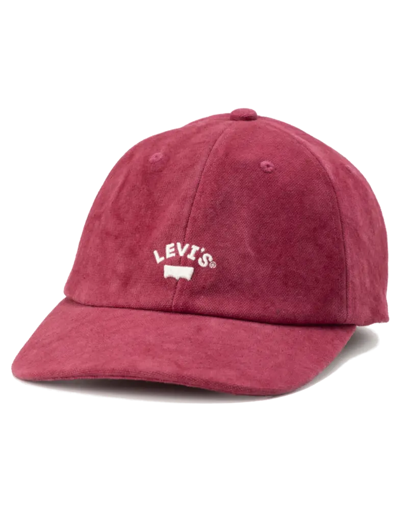 Lazy Girl Embroidered Logo Cap – Medium Red