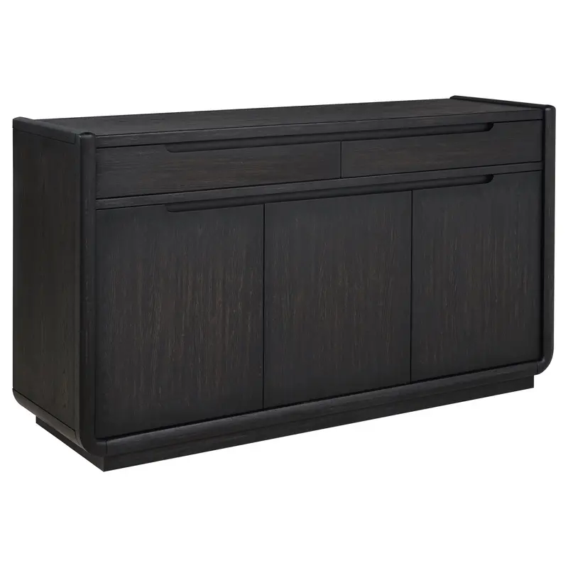 Leandro Solid Wood Sideboard with Storage