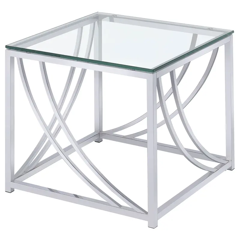 Lille Compact End Table with Shelf Storage