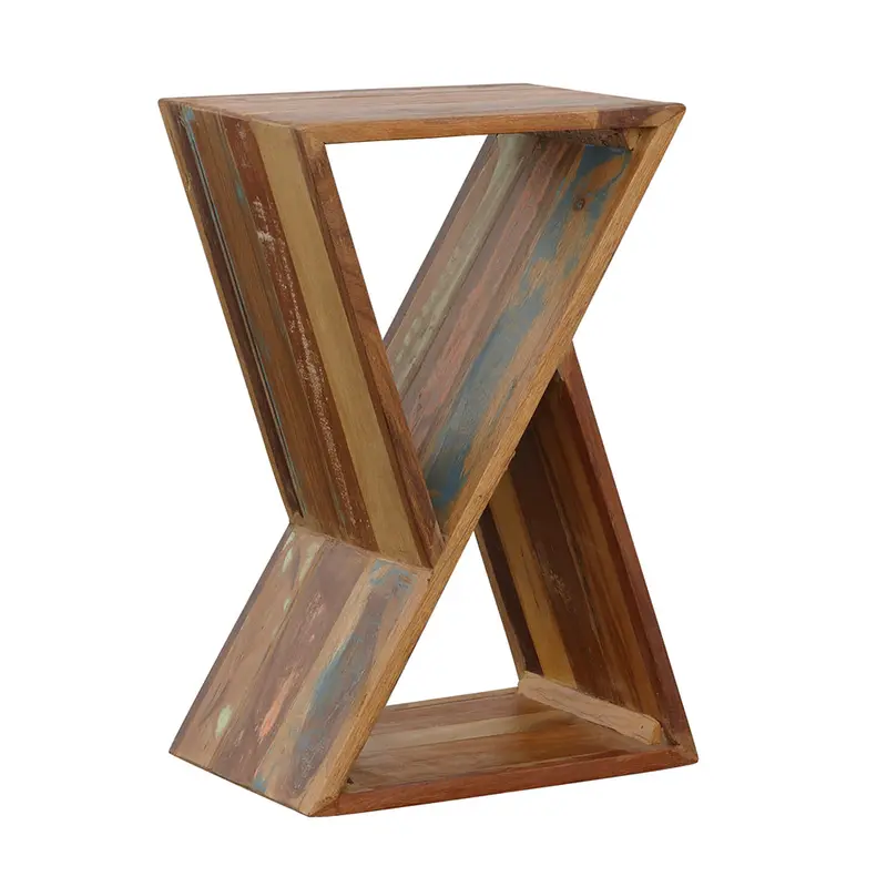 Lily Minimalist Wooden Side Table