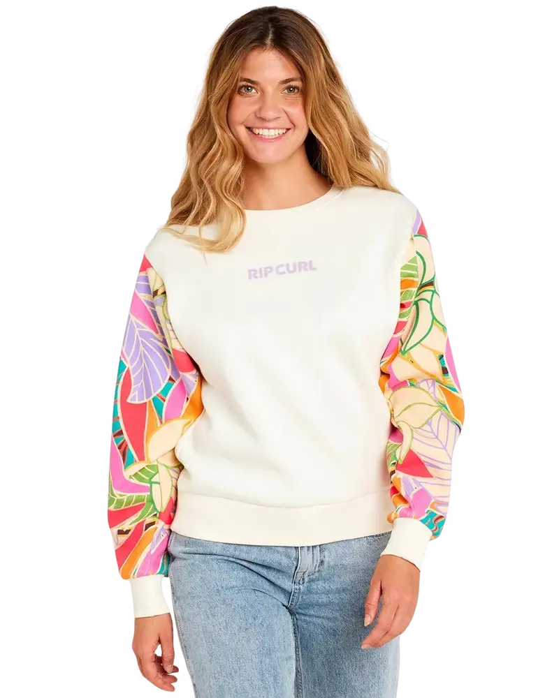 Lily Wavy Print Sweatshirt