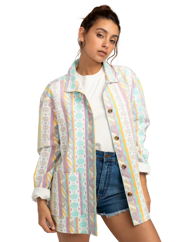 Lit Skies Casual Day Off Jacket