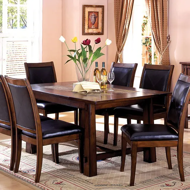 Living Stone Rectangular Dining Table – Rustic Elegance