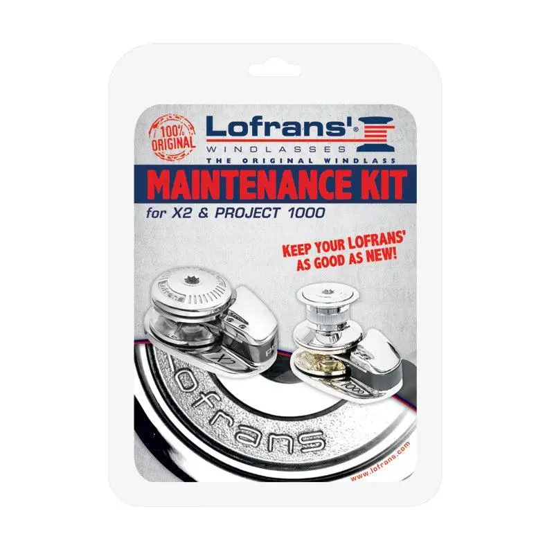 Lofrans Project 1000 X2 Windlass Seal & O-Ring Service Kit (72038) | 4Boats