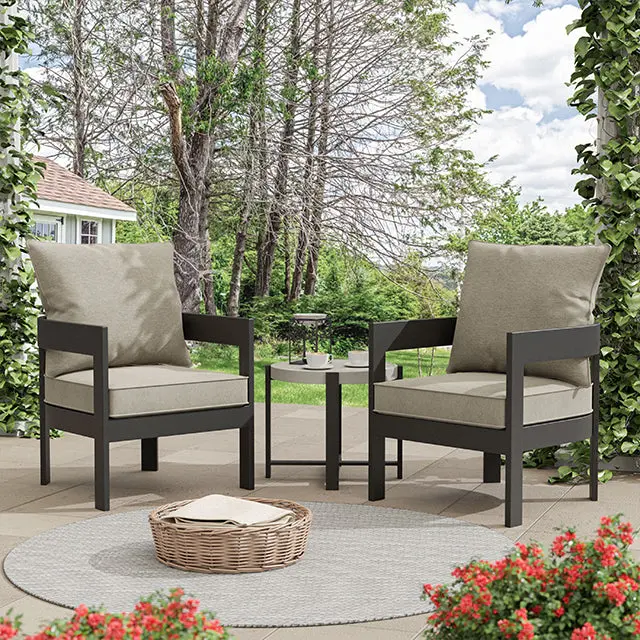 Lotus All-Weather 3-Piece Patio Furniture Set