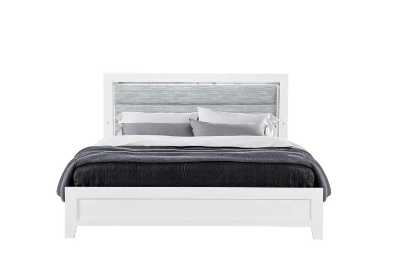 Luccia Twin-Sized Bed Frame with Integrated LED Lighting