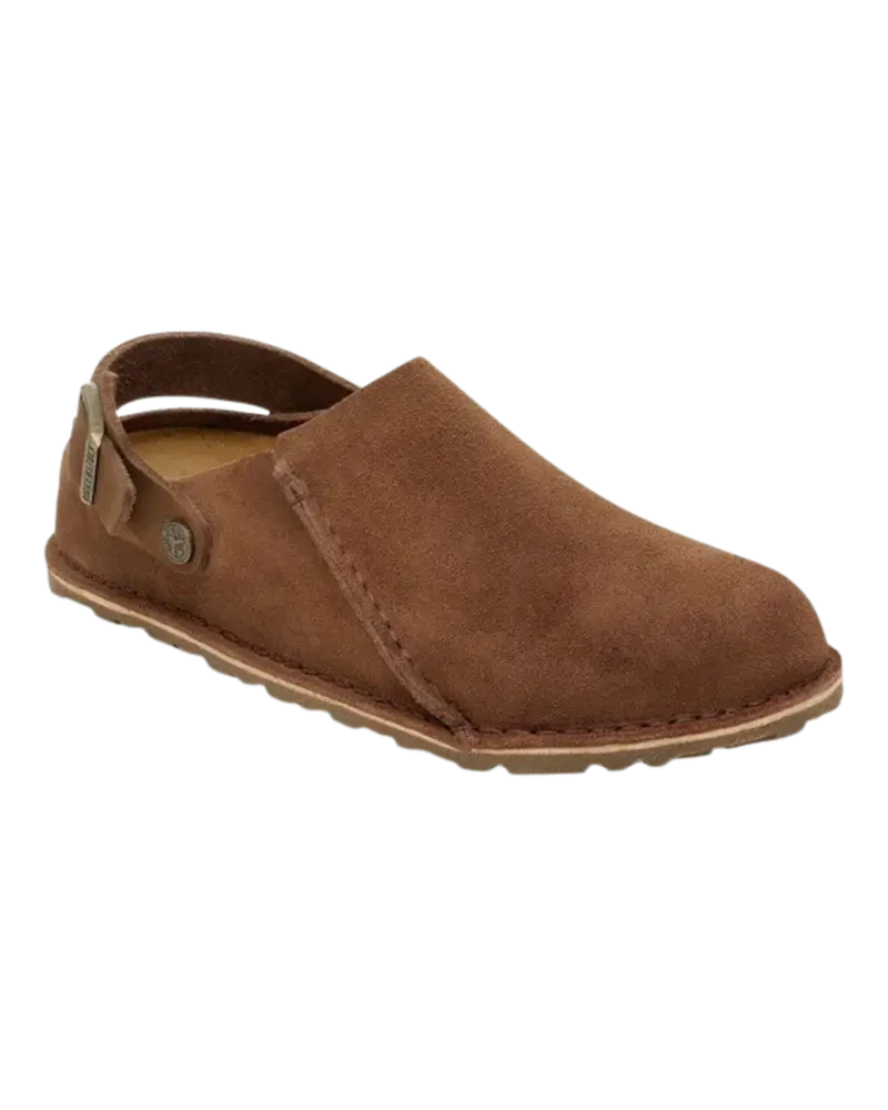 Lutry Dark Tea Premium Suede Leather Sandals