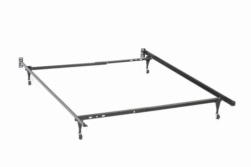 Mabel Twin-Over-Full Bunk Bed Frame in Matte Black