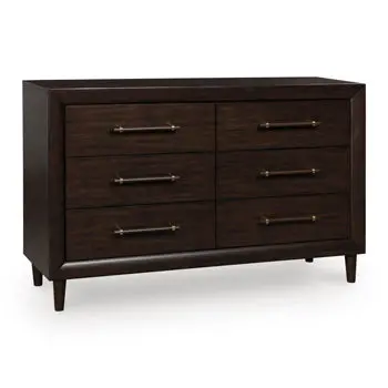 Mallenette 6-Drawer Wood Dresser