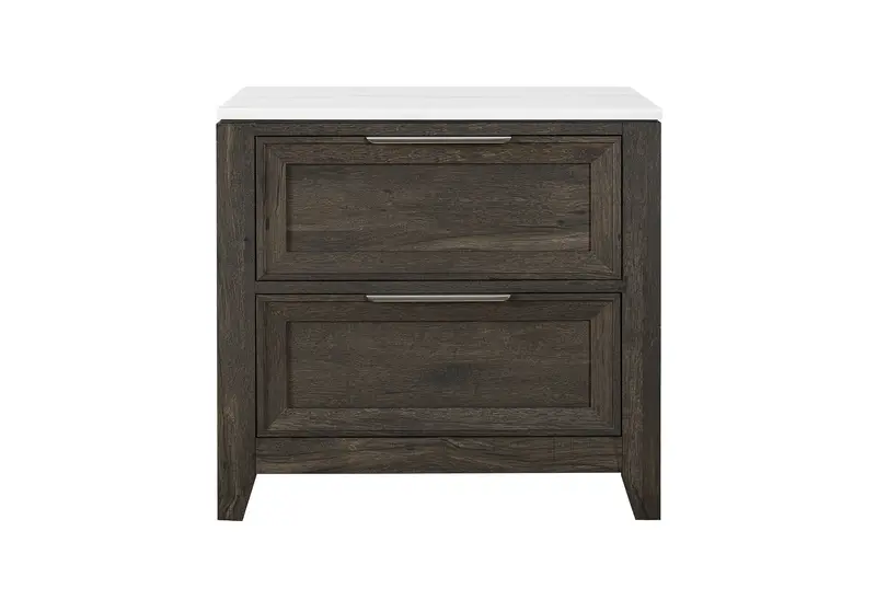 MARIAH Dark Brown Nightstand