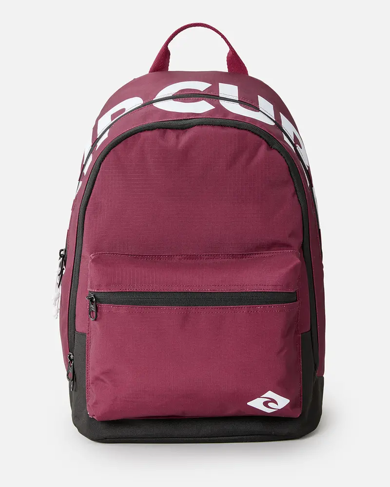 Maroon Double Dome Backpack for Everyday Carry