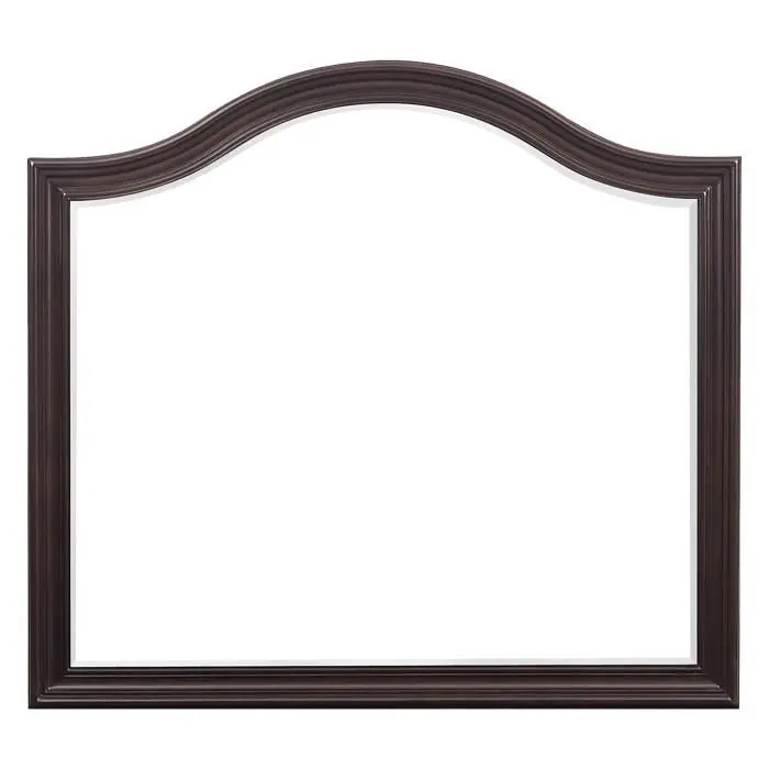 Marston Dark Cherry Wall Mirror with Wooden Frame (Model 2615DC-6)