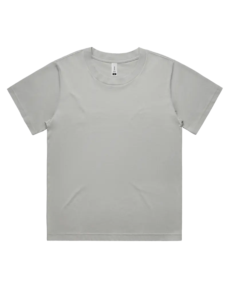 Martina Minimalist T-Shirt – Storm Gray