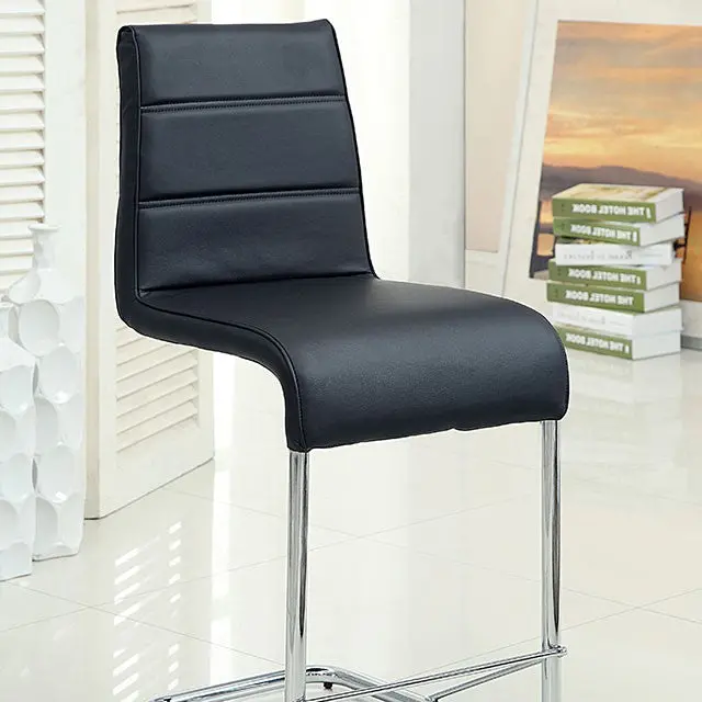 Mauna Black Counter-Height Dining Chair (2-Pack)