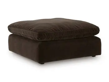 Maxton Heights Plush Accent Ottoman
