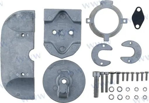 Mercruiser Magnesium Anode Kit – OEM Replacement for 2-Motor Configurations | RECMAR
