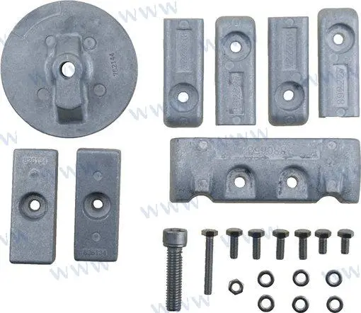 Mercury Aluminum Anode Kit – OEM 6AL Grade for Saltwater Use | RECMAR
