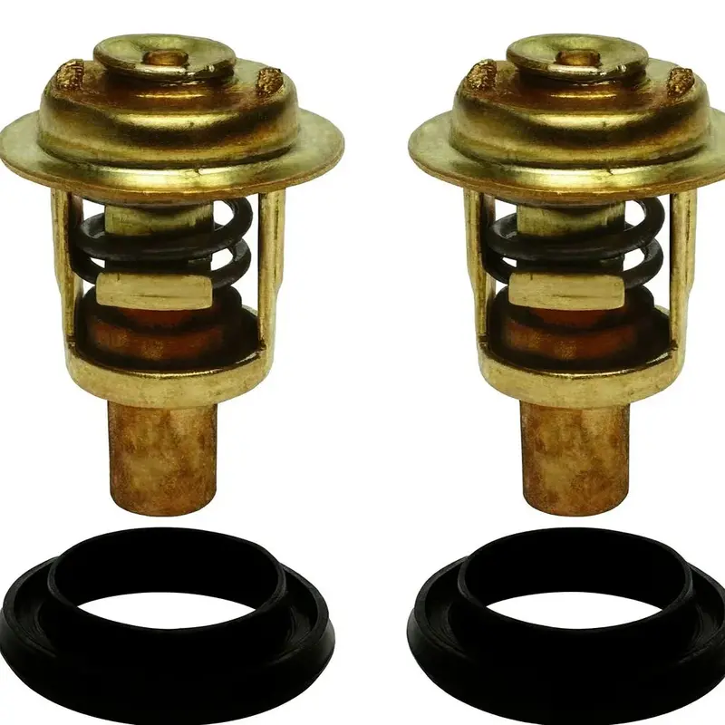 Mercury/Mariner V6 Thermostat Kit – 143°F Dual-Pack for 135–200HP Engines | 4Boats