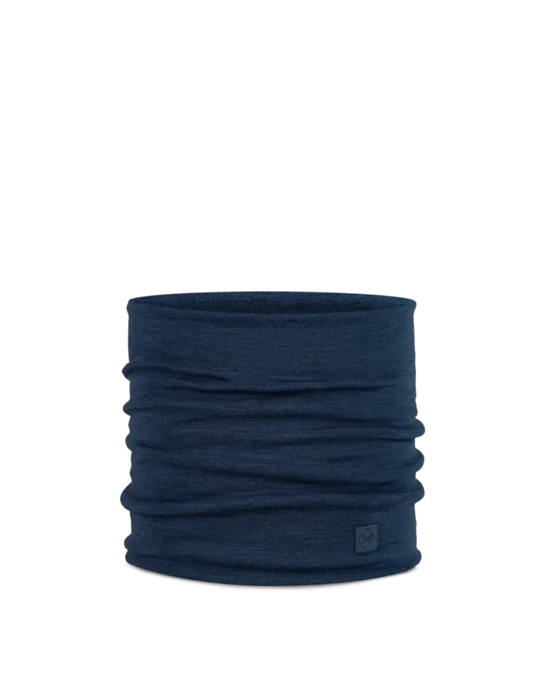 Merino Heavyweight Neck Buff – Midnight Blue