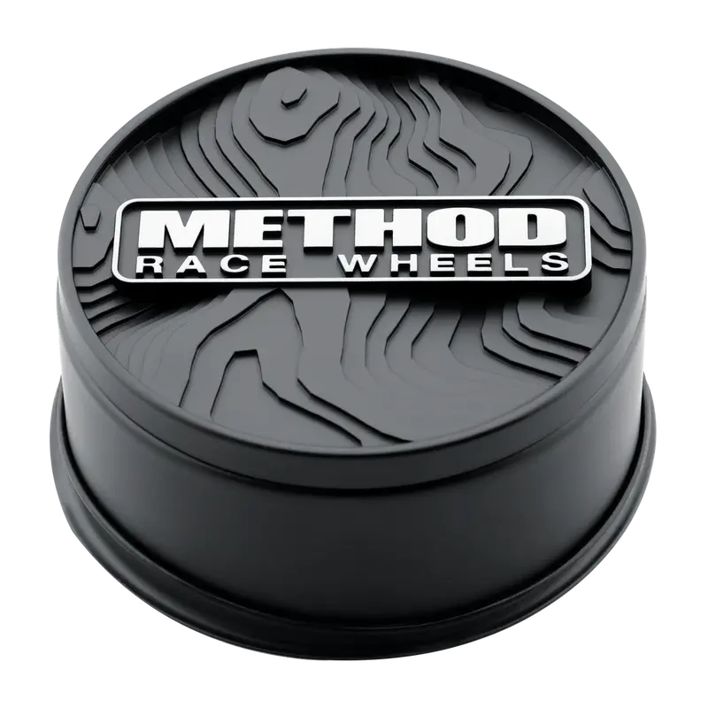 Method Race Wheels Topo Push-Through Black Center Cap