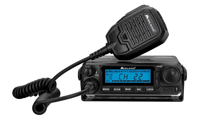 Midland MXT500 MicroMobile Two-Way Radio – Compact VHF Base Station