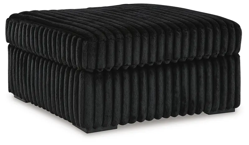 Midnight Madness Oversized Accent Ottoman