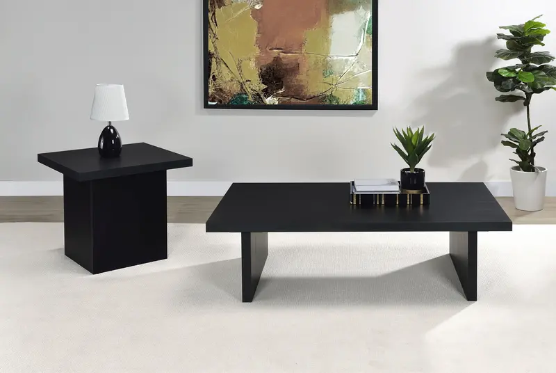 Modern Max Coffee Table Set with Matching Side Tables