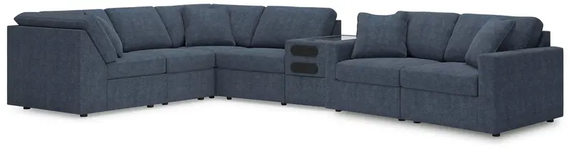 Modmax Sectional with Media Console and Chaise