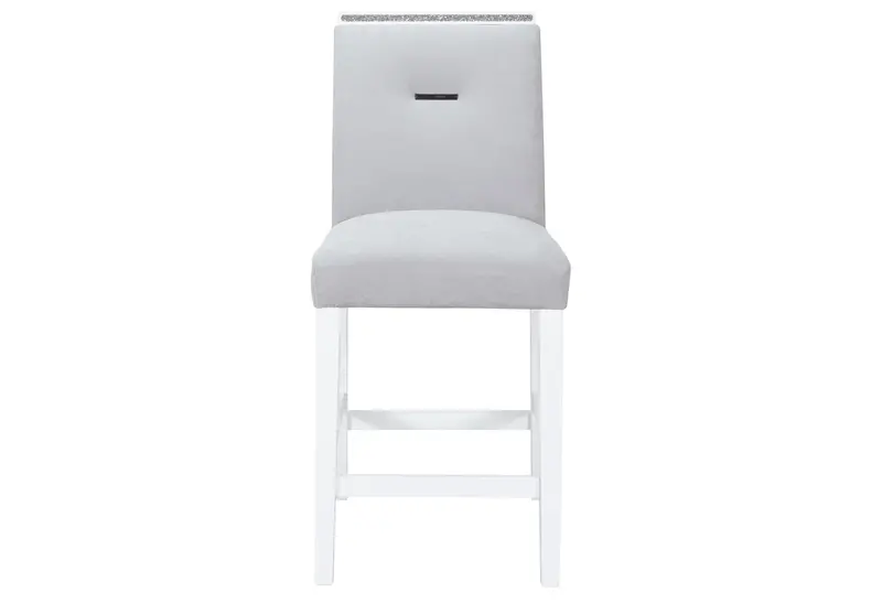 Monaco Adjustable Bar Stool in Neutral Finish