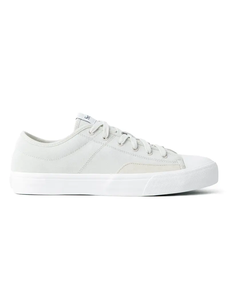Moon Grey S1 Low Suede Shoes