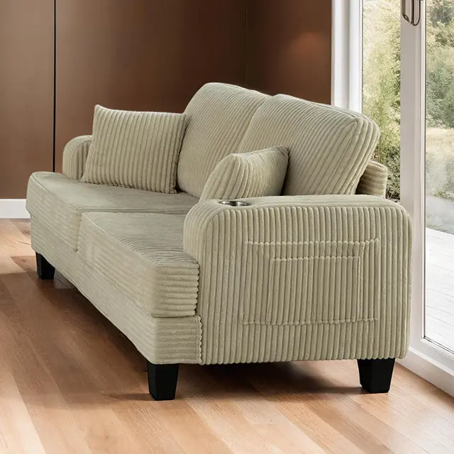 Moretaine Fabric Loveseat Sofa