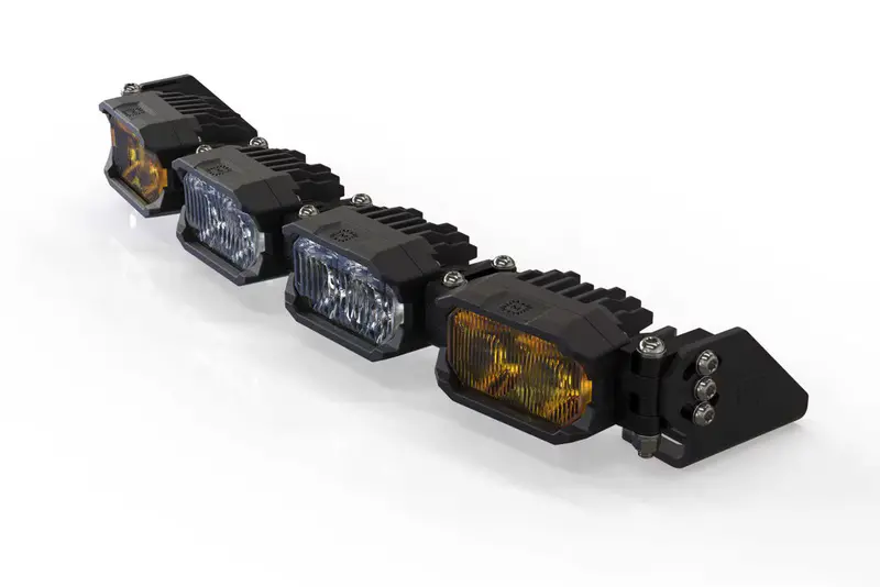 Morimoto 2Banger LED Light Bar – 4-Pod / 16-Inch Model