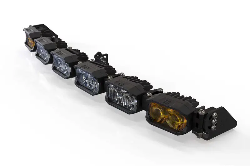 Morimoto 2Banger LED Light Bar – 6-Pod / 24-Inch Model