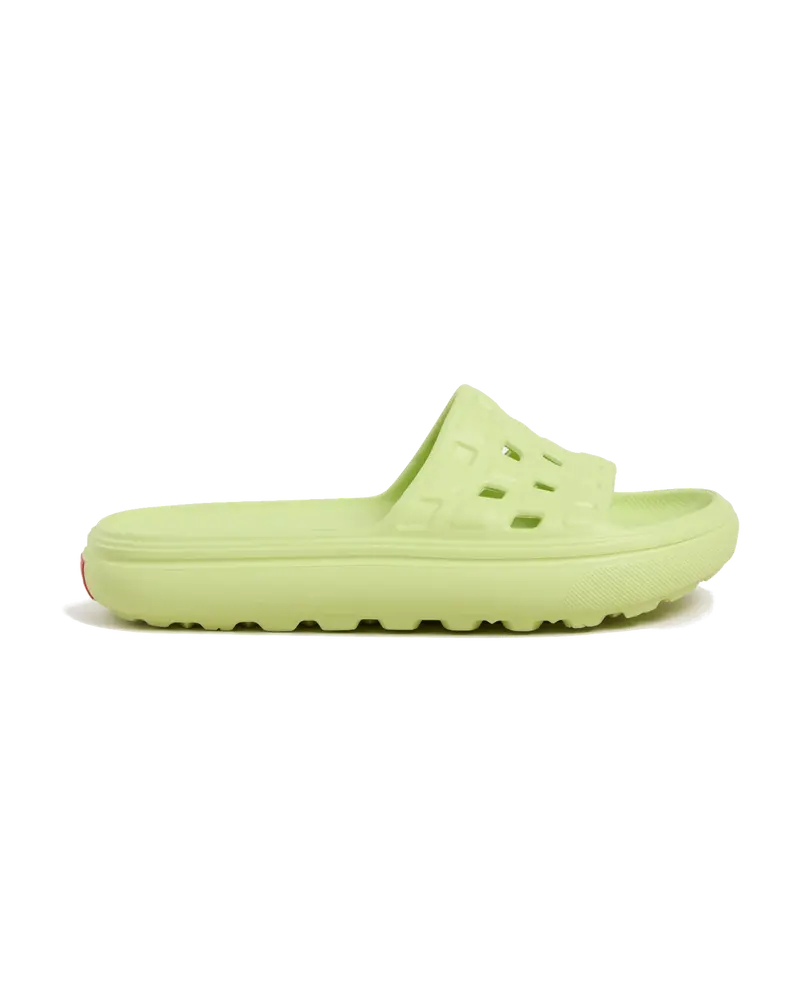 MTE Sliders VR3Cush Sandals – Green Lime Accent