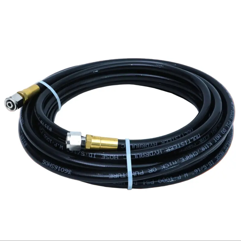 Multisteer Hydraulic Steering Hose Kit – 5.5 m Pre-Crimped SAE R7 Multiflex Hose with Factory-Fitted Connectors